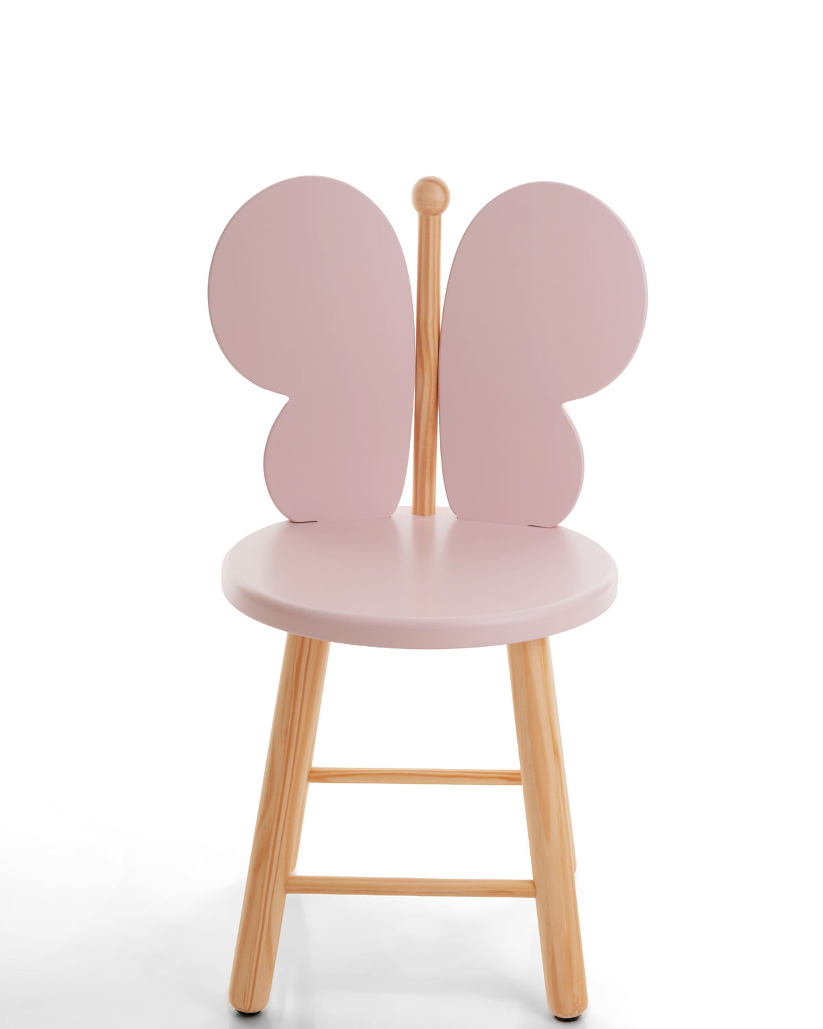 Cadeira Borboleta Rosa Claro