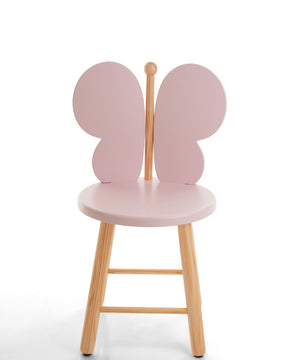 Cadeira Borboleta Rosa Claro