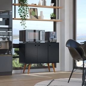 Balcão De Cozinha Vintage Moderno 3 Portas