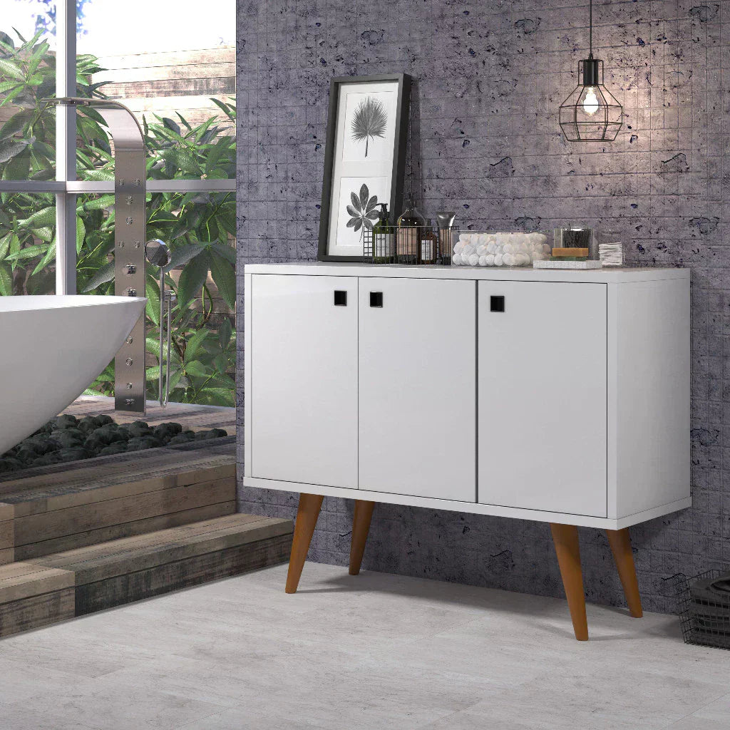 Balcão De Cozinha Vintage Moderno 3 Portas