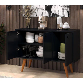 Balcão De Cozinha Vintage Moderno 3 Portas