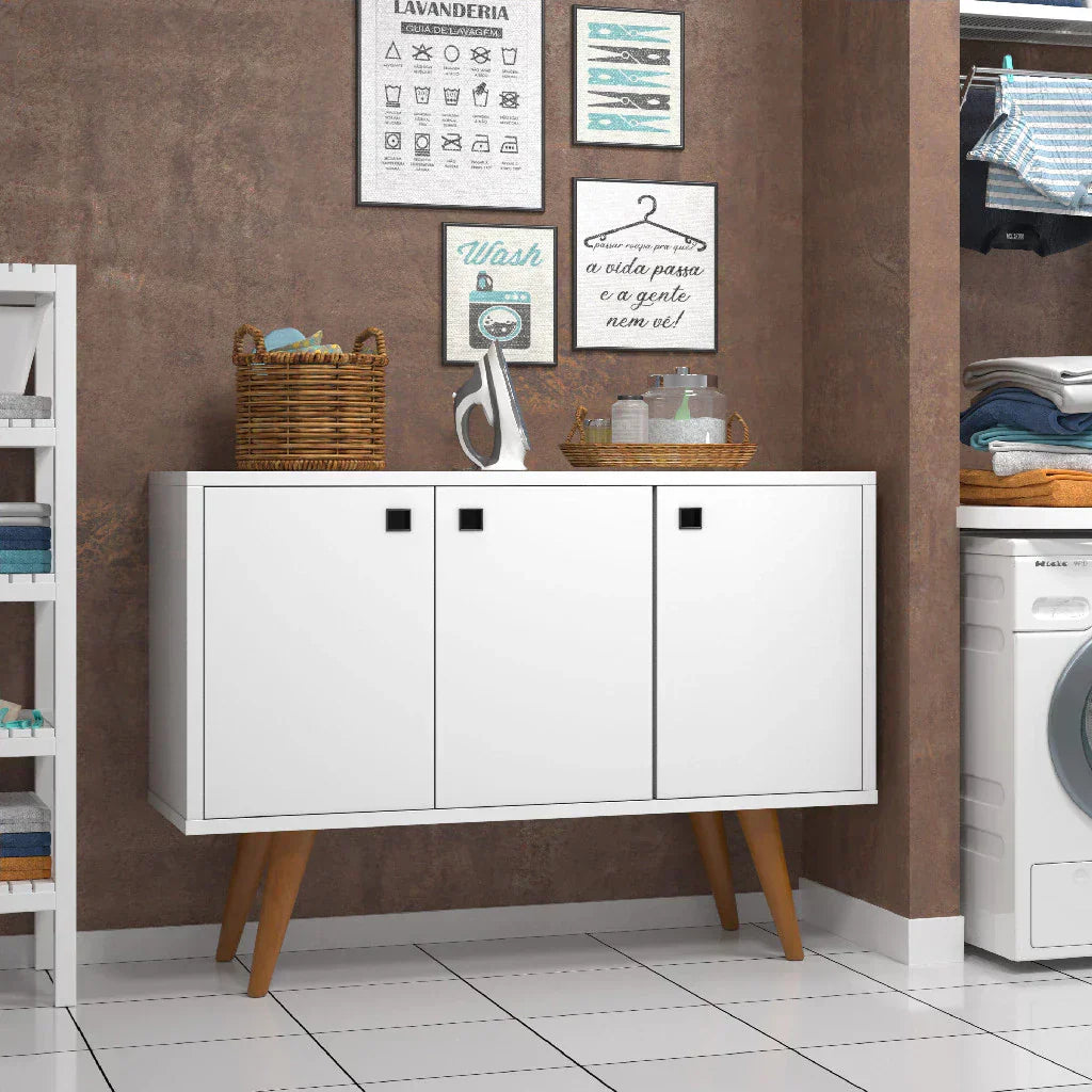 Balcão De Cozinha Vintage Moderno 3 Portas