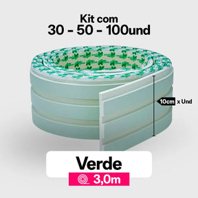 Kit Painel Ripado Autocolante 3M Laminado | LINHA PREMIUM | DIY