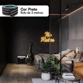 Kit Painel Ripado Autocolante 3M Laminado | LINHA PREMIUM | DIY