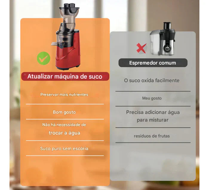 Espremedor Elétrico Para Frutas E Vegetais