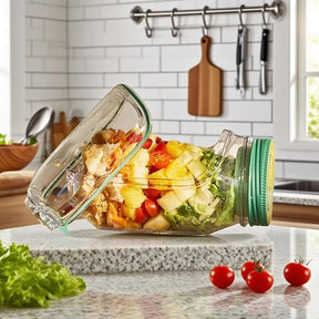 The Original Salad Pod, Portable Salad Jar And Box