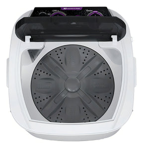 Lavadora 10kg Com Dreno Branca Praxis Cor Branco