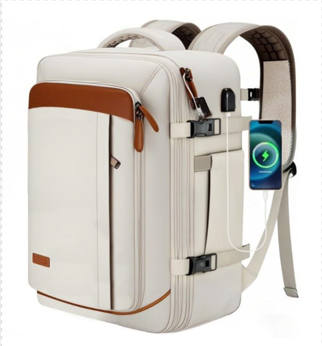 Mochila de Viagem Feminina VersaBag + 3 Necessaires GRÁTIS