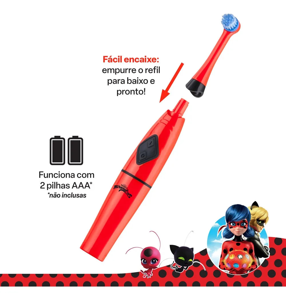 Escova Dental Infantil Elétrica Multilaser