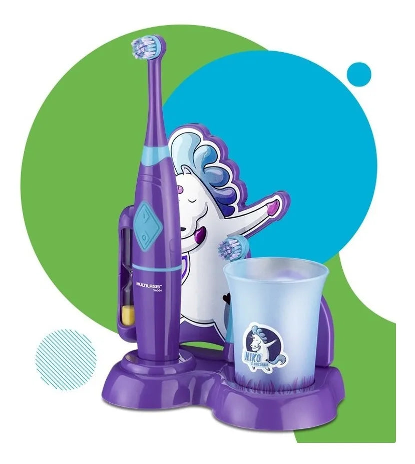 Escova Dental Infantil Elétrica Multilaser