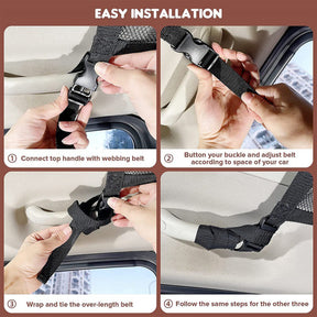 Rede de Armazenamento de Bolso para Teto de Carro