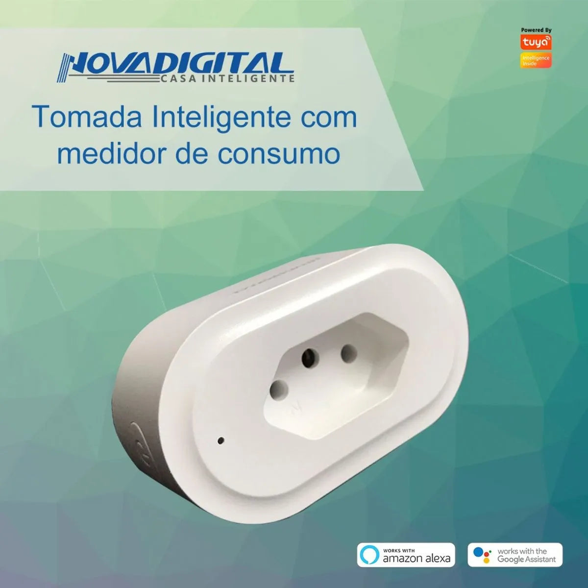 Kit 4 Tomada Inteligente Wifi Liga E Desliga 10a Alexa Home