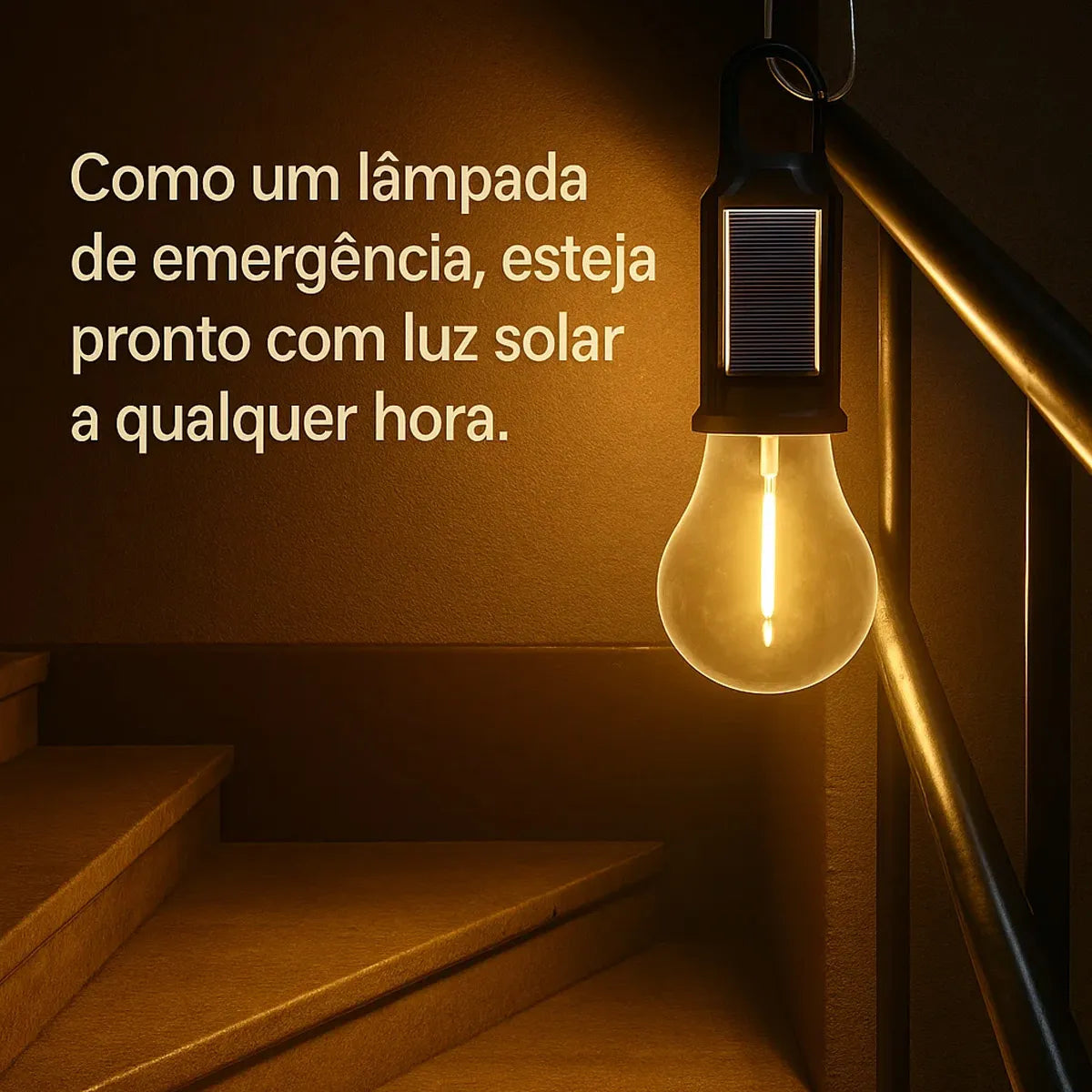 6x Lâmpada LED Movida A Energia Solar LOMBARD