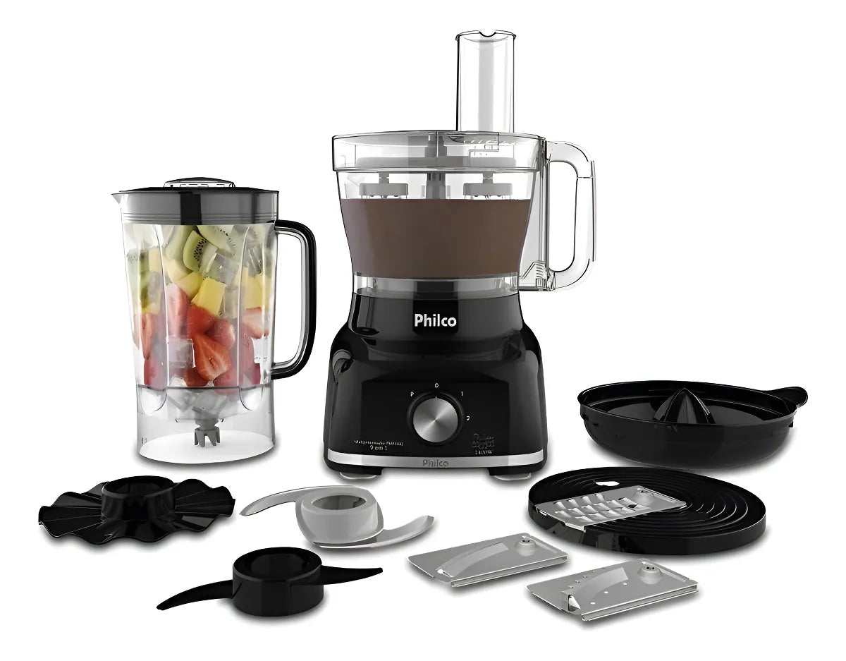 Multiprocessador de Alimentos Philco 1700W 9 em 1