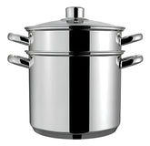 Panela Espagueteira 5 Litros 20 Cm Aço Inox Macarrão Brinox