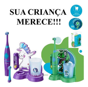 Escova Dental Infantil Elétrica Multilaser