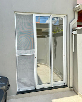 Tela Mosquiteira De Encaixe Regulável Proteção Para Portas