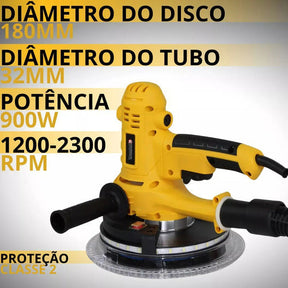 Lixadeira De Parede Knakasaki 1000w Com Led E Aspirador