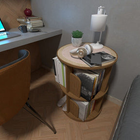 Estante Prateleira Giratória Livro Brinquedo E Infantil