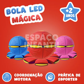 Bola Mágica Led 2 em 1 Infantil Educativa