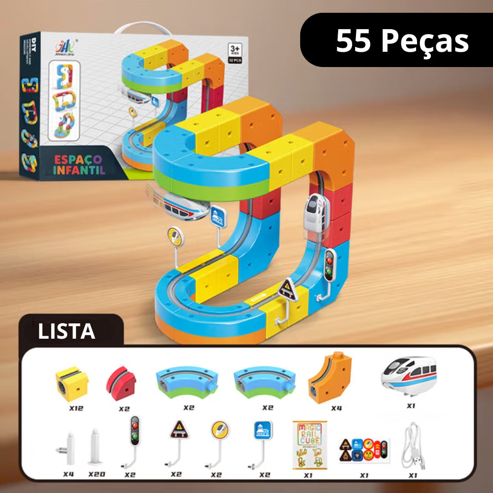 MagicTrain - Trilho Mágico Magnético Educativo