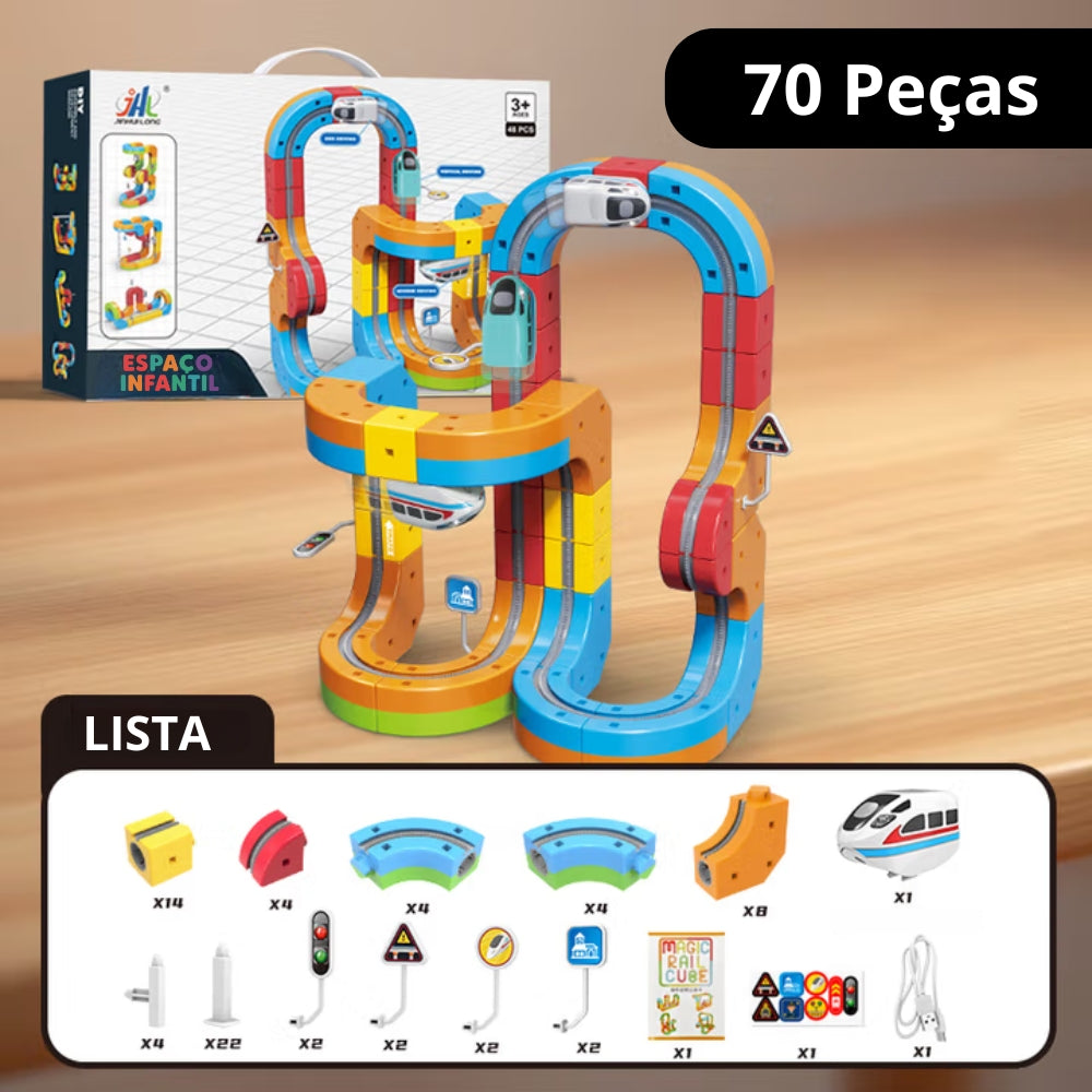 MagicTrain - Trilho Mágico Magnético Educativo