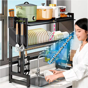 Escorredor de Aço Inoxidável Maciço | Carbon Nygma