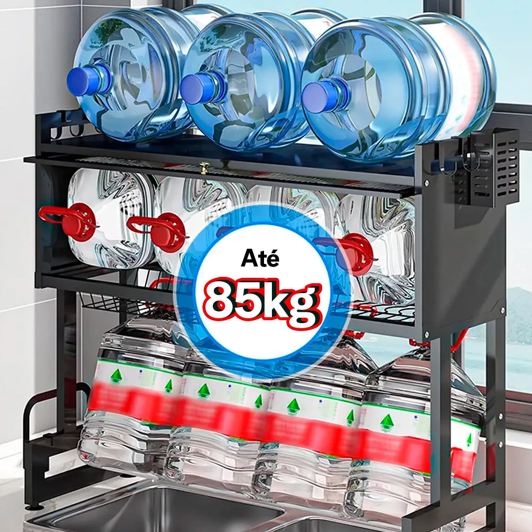 Escorredor de Aço Inoxidável Maciço | Carbon Nygma