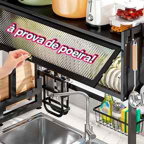 Escorredor de Aço Inoxidável Maciço | Carbon Nygma