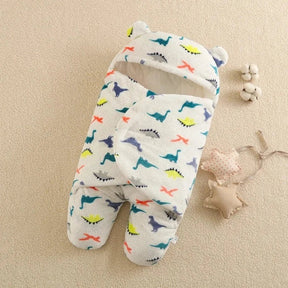 Saco de Dormir do Bebê Ursinho Estampado e Acolchoado