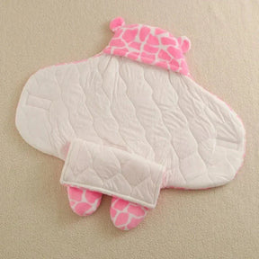 Saco de Dormir do Bebê Ursinho Estampado e Acolchoado