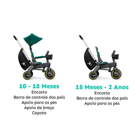 Carrinho Doona GO | Evolui de 10 Meses à 4 Anos | Diversão e Autonomia em Cada Passeio