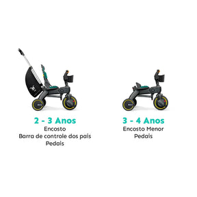 Carrinho Doona GO | Evolui de 10 Meses à 4 Anos | Diversão e Autonomia em Cada Passeio