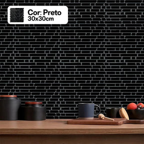 Kit Folhas de Azulejo Autocolante 30x30cm | Linha Premium | DIY