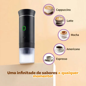 Kit Mini Máquina Coffee Pop + 60 Cápsulas Dolce Gusto