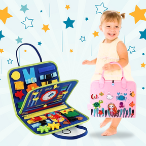 Maleta Sensorial e Educativa Infantil  | Brincadeira e Aprendizado