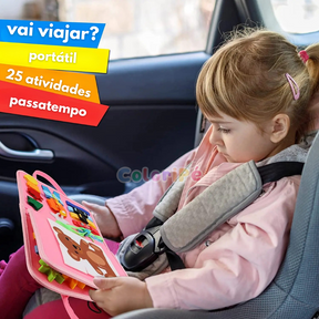Maleta Sensorial e Educativa Infantil  | Brincadeira e Aprendizado