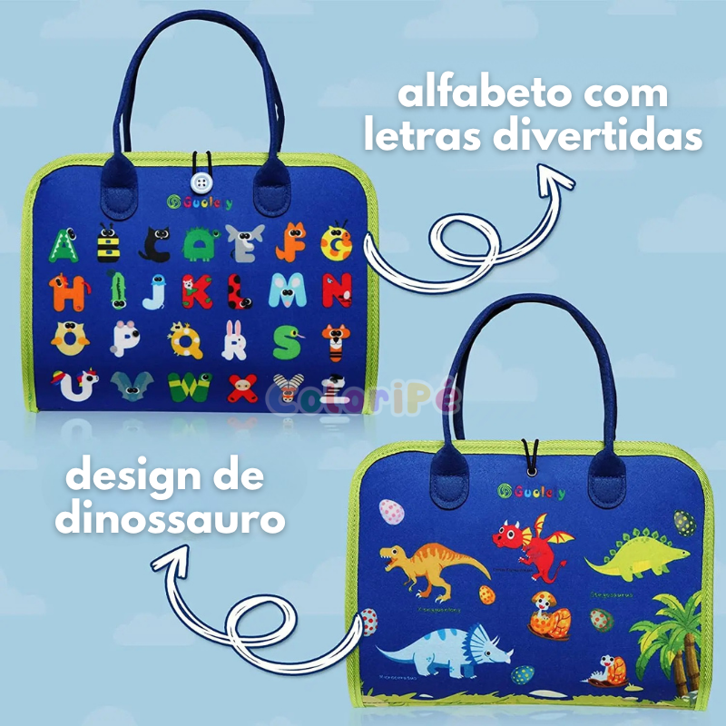 Maleta Sensorial e Educativa Infantil  | Brincadeira e Aprendizado