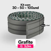 Kit Painel Ripado Autocolante 3M Laminado | LINHA PREMIUM | DIY