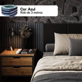 Kit Painel Ripado Autocolante 3M Laminado | LINHA PREMIUM | DIY