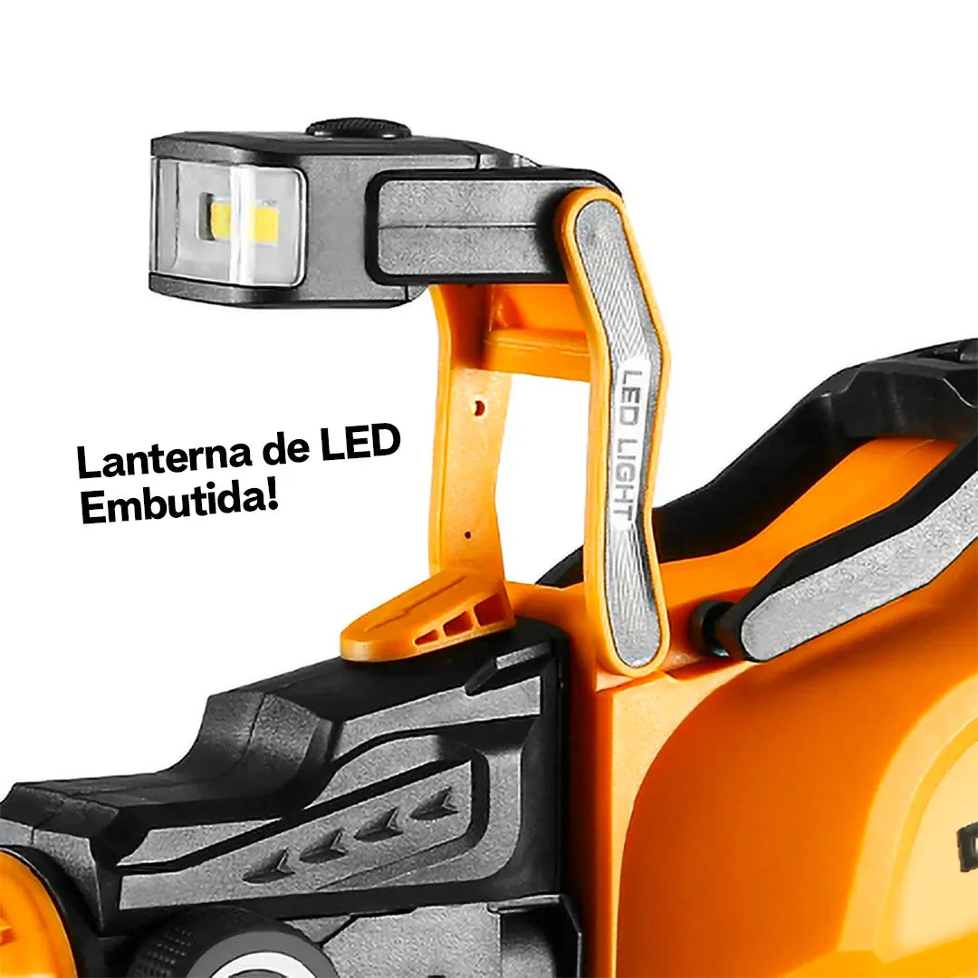 Pulverizador de Tinta DEKO 220V Versão Bateria ou Com Fio | Kit com até 17 Itens | DIY