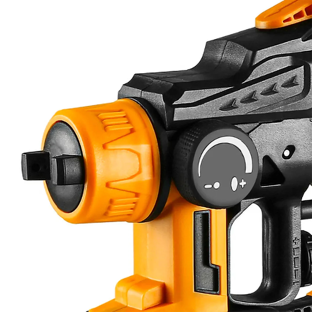 Pulverizador de Tinta DEKO 220V Versão Bateria ou Com Fio | Kit com até 17 Itens | DIY