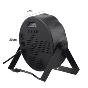 Canhão Refletor 36 Leds RGB dmx Jogo de Luz Iluminação Dj Bivolt 50/60hz