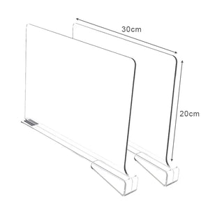 Divisória Acrílica para Prateleiras