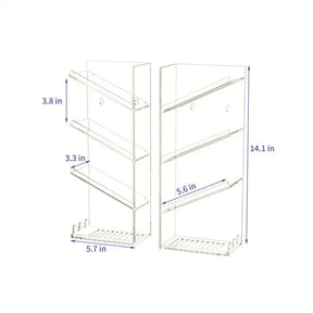 Organizador de Prateleira para Banheiro