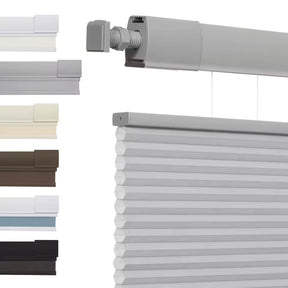 Persianas Celulares Motorizadas com Instalação sem Furadeiras e Sem Ferramentas