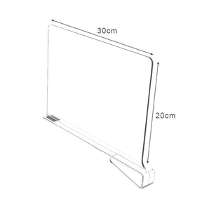 Divisória Acrílica para Prateleiras