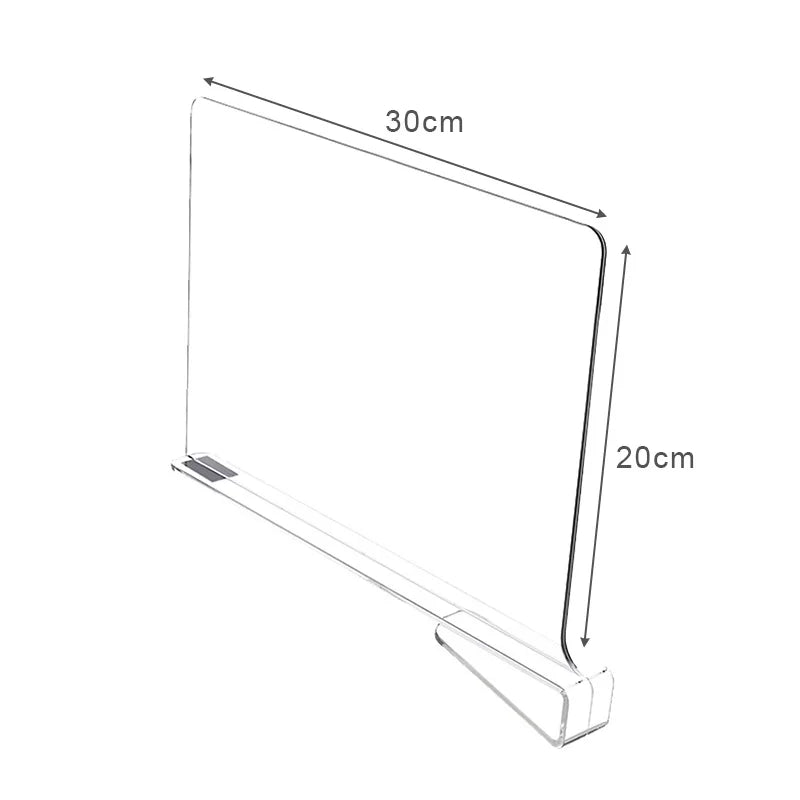 Divisória Acrílica para Prateleiras