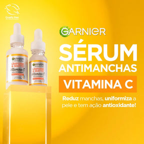 Sérum Facial Antimarcas Garnier Uniform & Matte Vitamina C, 15ml