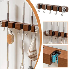 Suporte de Vassouras e Esfregões com Ventosa | Bydoll Elegance | Pague 2 e Leve 3